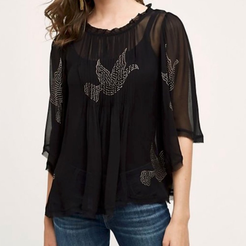 Floreat from Anthropologie Colombe blouse